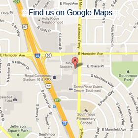 Colorado Budokan location map
